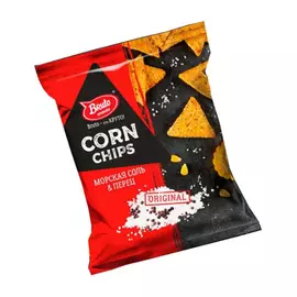 Чипсы Bruto кукурузные Морская соль и перец 100 г