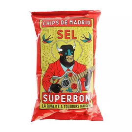 Чипсы картофельные Superbon с солью 145 г