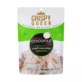 Чипсы кокосовые Crispy Queen Оригинальные 40 г