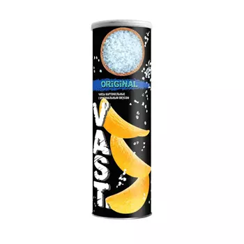 Чипсы Leader Vast Original с солью 160 г