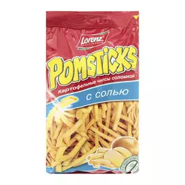 Чипсы Lorenz Pomsticks Соломкой с солью 100 г