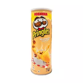 Чипсы Pringles Белые грибы, сметана 165 г