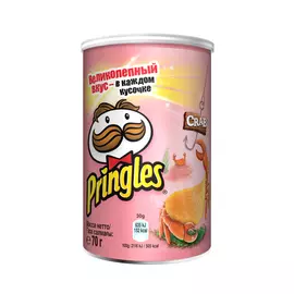 Чипсы Pringles Краб 70 г