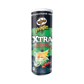 Чипсы Pringles Xtra Взрывные сметана и лук 150 г