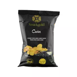 Чипсы Snackgold Черная икра 120 г