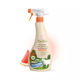 Чистящее эко средство для ванной комнаты BioMio BIO-BATHROOM CLEANER с эфирным маслом ГРЕЙПФРУТА, 500 мл