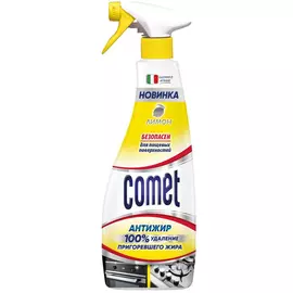 Чистящее средство Comet Антижир Лимон, спрей, 500 мл