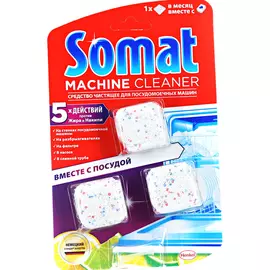 Чистящее средство для посудомоечных машин Somat Machine Cleaner 60 г