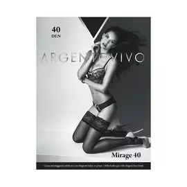 Чулки Argentovivo Mirage 40 Nero