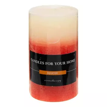 Cвеча ароматическая Home Interiors акватон 3 цвета 6х10 см