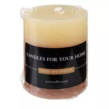 Cвеча ароматическая Home Interiors дерево и ваниль 3 цвета 6х7,5 см