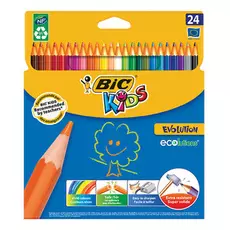 Цветные карандаши BIC Evolution 24 цвета