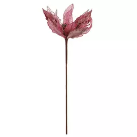 Цветок Artborne пуансенттия 40см розовый