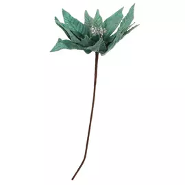 Цветок Artborne Пуансеттия 45см мятная