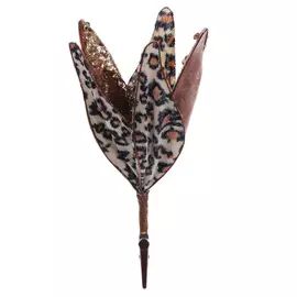 Цветок декоративный на клипсе Kaemingk 20см