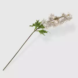 Цветок искусственный Dpi delphinium кремовый, 107 см