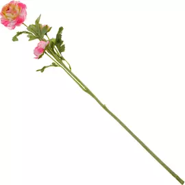 Цветок искусственный Dpi ранункулус кремово-розовый 62 см