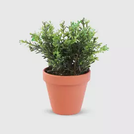 Цветок искусственный Конэко-О в керамическом кашпо