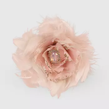 Цветок James arts розовый 11х11х5 см