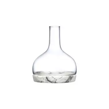 Декантер для вина Nude Glass Прохлада 1,25 л хрусталь и мрамор