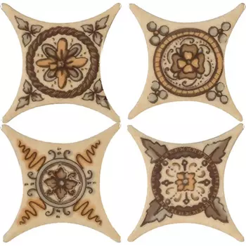 Декор Azulev Spanishgold Estrella Chelsea Beige 6,7x6,7 см