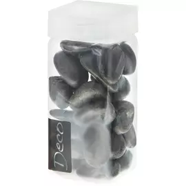 Декор Eurosand камни речные 20-40 мм черные