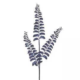 Декор Goodwill deco ветвь папоротника голубая 85 см