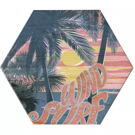 Декор Kerama Marazzi Бенидорм Серфинг 20x23,1 см HGD/A338/24000