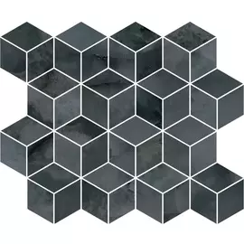 Декор Kerama Marazzi Джардини серый темный мозаичный T017\14024 45х37,5 см