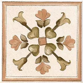 Декор Kerama Marazzi Ферентино Бежевый 10x10 см AD/A45/33014