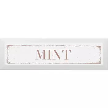 Декор Kerama Marazzi Гамма Mint Карамель 8,5x28,5 см NT/C38/2882