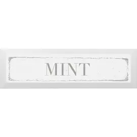 Декор Kerama Marazzi Гамма Mint зеленый 8,5x28,5 см NT/A38/2882