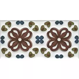 Декор Kerama Marazzi Клемансо орнамент 7,4x15 см STG/B616/16000