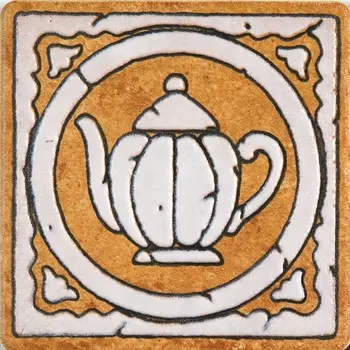 Декор Kerama Marazzi Ницца Светло-бежевый 9,9x9,9 E1756/1227T