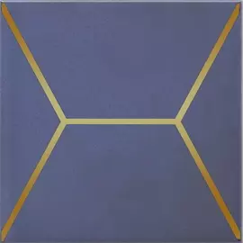 Декор Kerama Marazzi Витраж синий OP\C181\17065 15х15 см