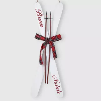 Декор Mercury NY подвеска лыжи 72х25 см