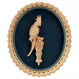 Декор настенный Glasar Попугай 25x4x29см