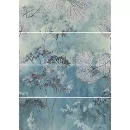Декор Pearl dream Turquoise b 1к/4шт 126,4х90 (gl.918097)