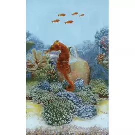 Декор PiezaRosa Адриатика Морской Конек 341911/2 25x40 см