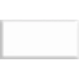 Декор PiezaROSA Биселадо Моноколор Белый 9,8х19,8 см 325500