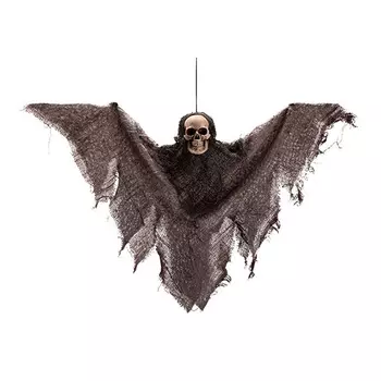 Декорация Carnival Toys череп в балахоне подвесной