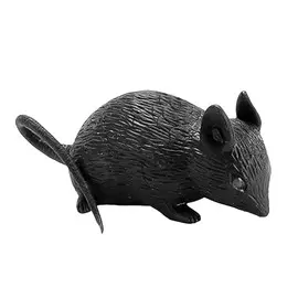 Декорация Carnival Toys мышь черная