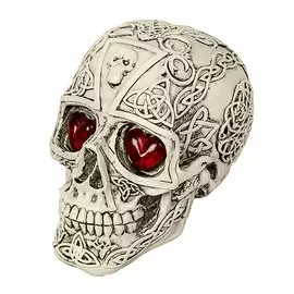 Декорация Череп Кельтский Long Cheng Yiwu City со светящимися глазами
