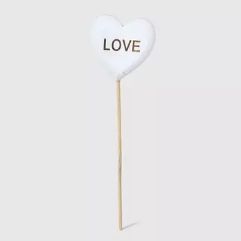 Декорация Dekor pap сердца 5х19см