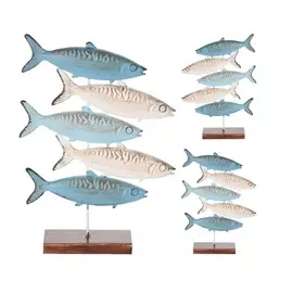 Декорация настольная Koopman рыбы 275x80x370mm