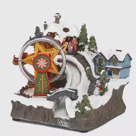 Декорация новогодняя светящаяся Kaemingk 20х20х21 см в ассортименте 2 вида