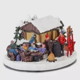 Декорация новогодняя светящаяся Kaemingk 25х15 см