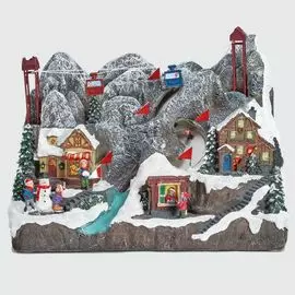 Декорация новогодняя светящаяся Kaemingk 26х38х29 см