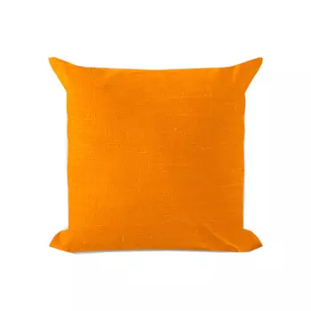 Декоративная подушка Linen Love Золото инков коричнево-оранжевая 45х45 см