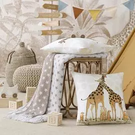 Подушка декоративная Togas Сафари бежевая 45х45 см